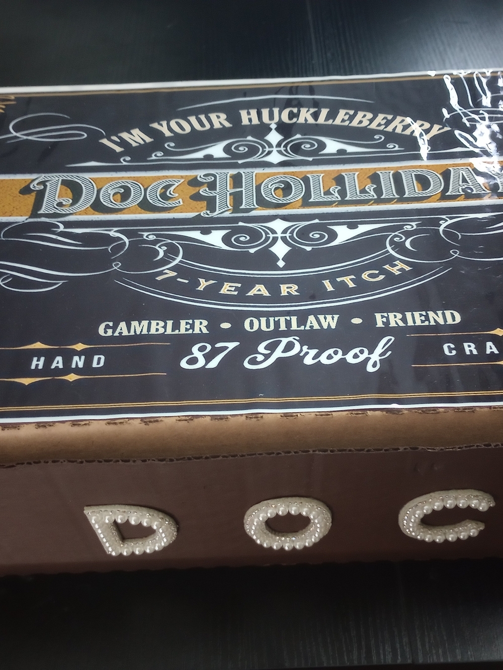 Custom Storage Box -Doc Holliday